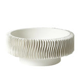 Radiator Vase-Matte White-Low