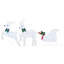 vidaXL LED Reindeers Fabric-1806913907