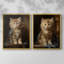 ANIMALS Series CXCIV - reproduction encadrée de qualité supérieure - prête à être accrochée - aucun clou requis - aucun clou requis-928407082-928407079