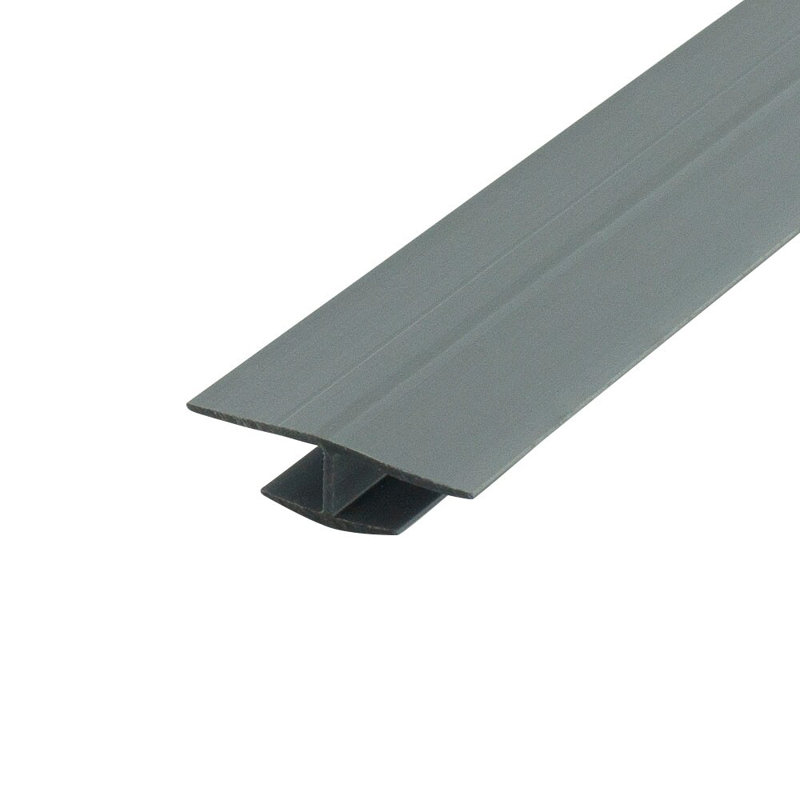 Moulure de séparation 1/4 po en PVC rigide | Pro Pack Plus, Argent argent