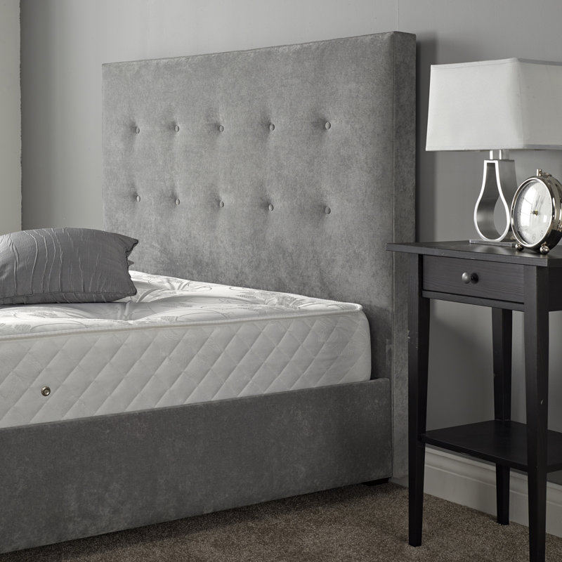 Hixson Upholstered UK Small Double - DE 120 X 190 Cm Bed, Small Double (4')