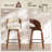 Comfortable Swivel Counter Stool With Durable Solid Wood Legs-120683912