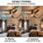Smart Ceiling Fan With Solid Wood Blades, Reversible Motor, App Control & Dimmable LED Light For All-Season Comfort