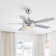 Estill 52'' Ceiling Fan with Light Kit