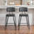 Industrial Bar Stools Set Of 2 (No Including  Table)-1408777960