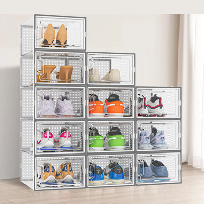 Bertrad 12 Pair Shoe Storage Box