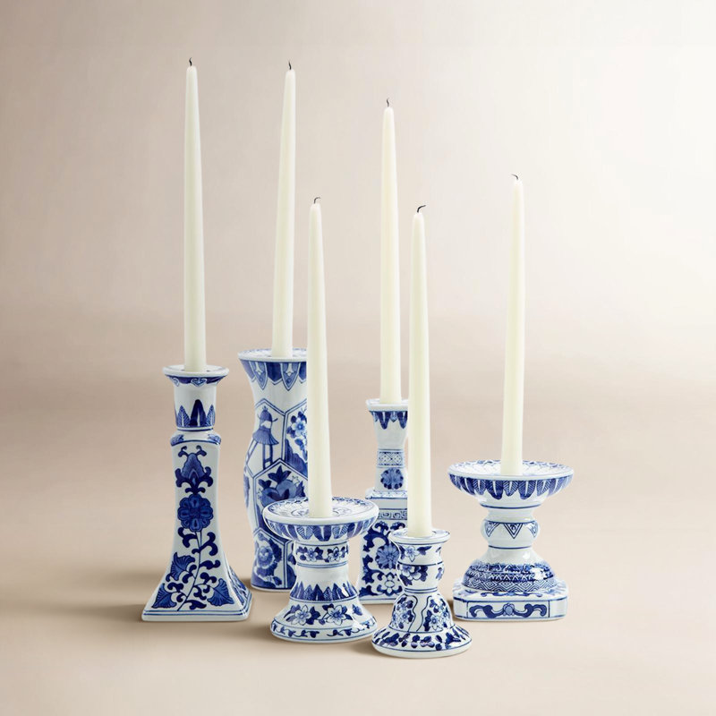 Set Of 6 Canton Collection Candleholder