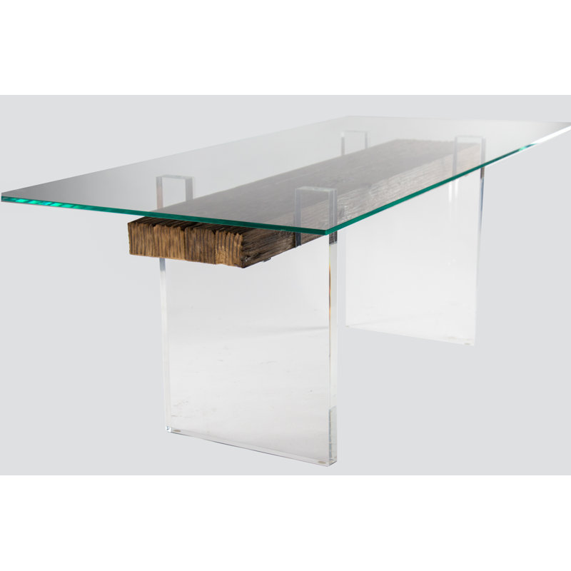 Fiorela Glass Top Dining Table