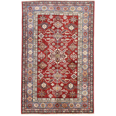 Currant Red Super Kazak 4' x 6'2"