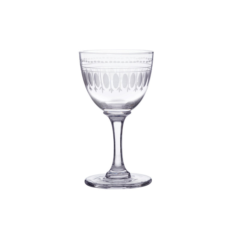 Handmade Crystal Cordial Glass