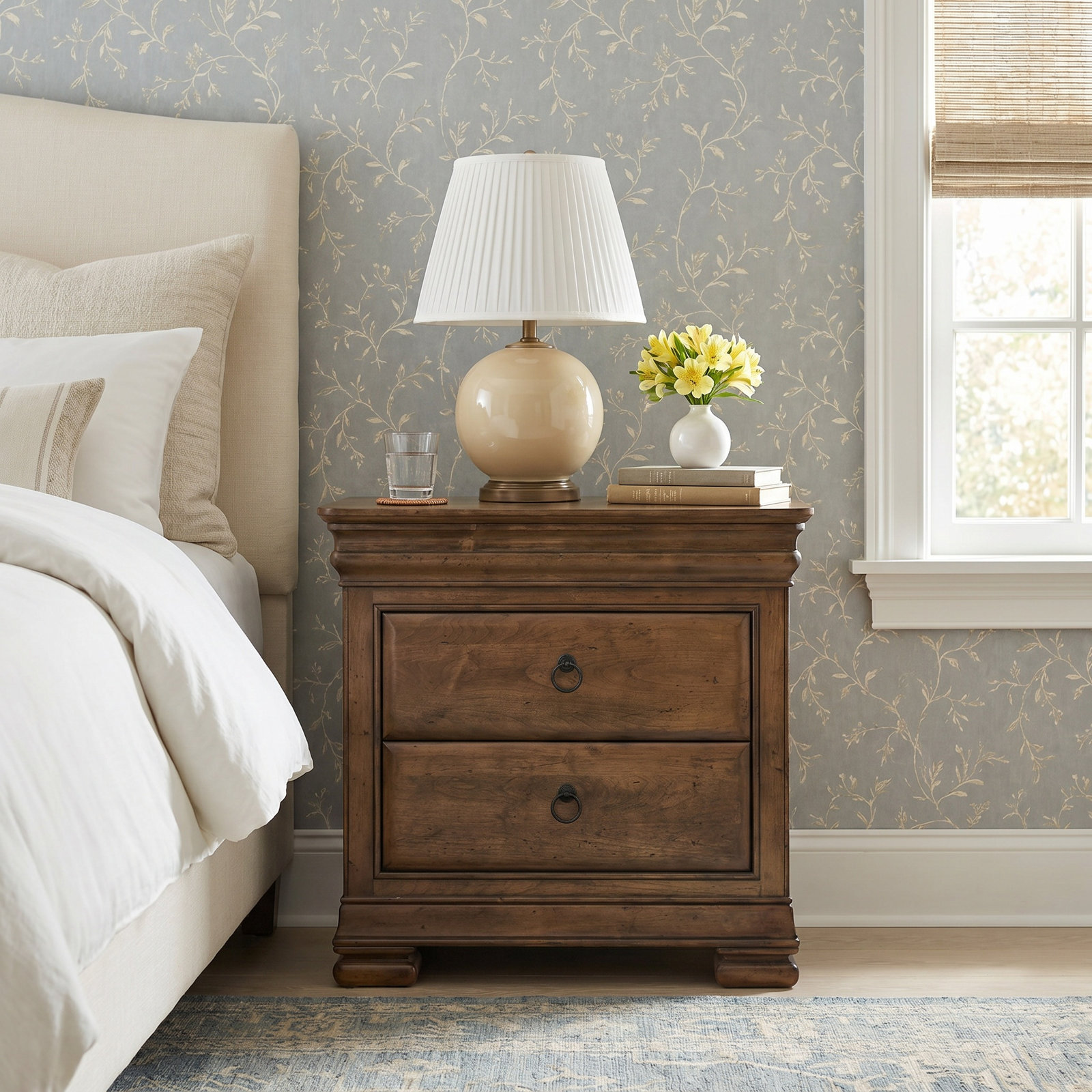 Briar Nightstand, Cognac