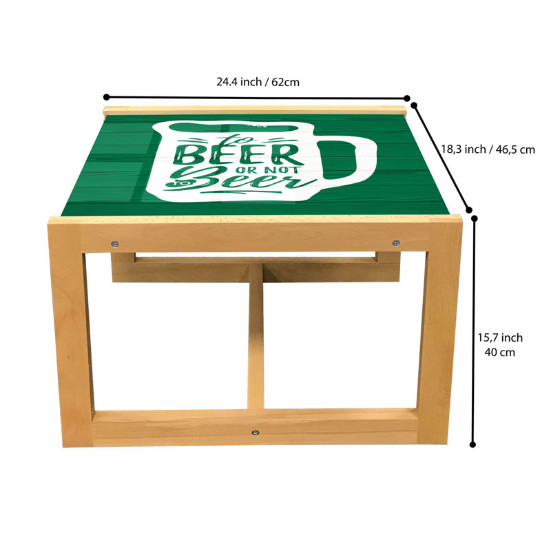 Inese Sled Coffee Table, 62cm H x 46cm W x 40cm D