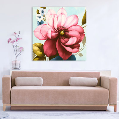 Purple Azaleas (Detail) by Rei Keiko - Wrapped Canvas Print