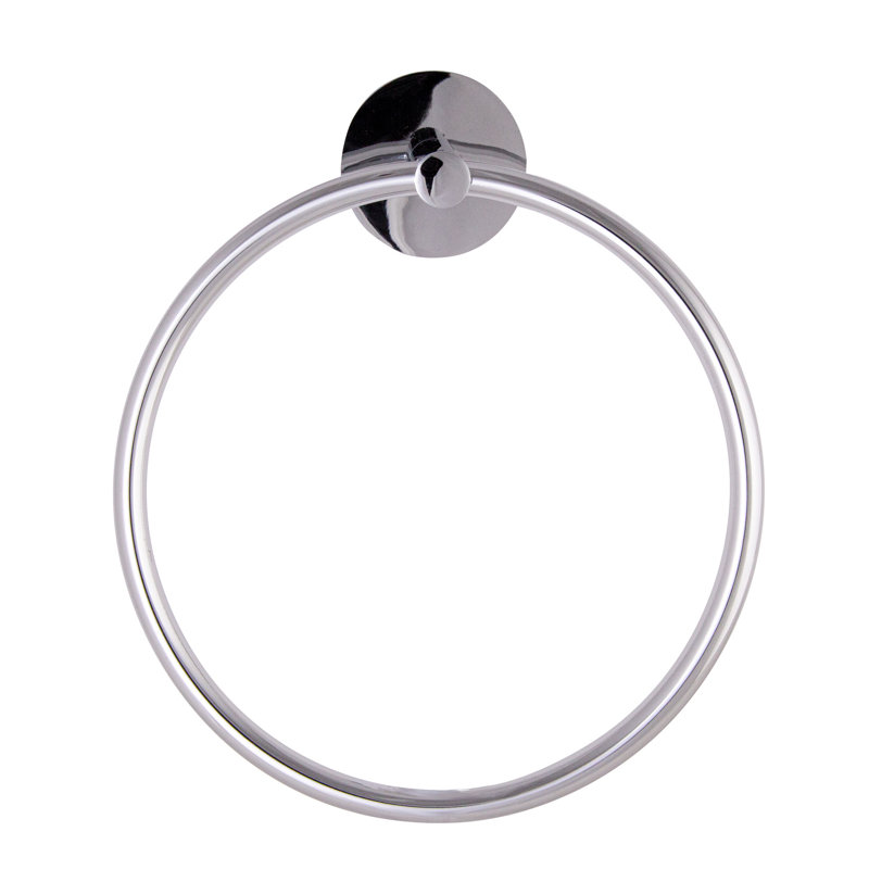Design House Graz Park Towel Ring, Polished Chrome