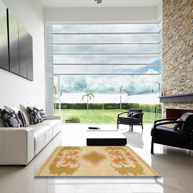 Tapis multicolore Noho, Carré 5 pi