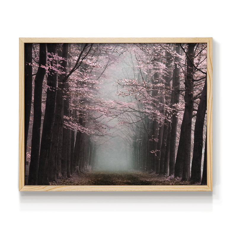 Listen -Framed Print - Restickable, 8" H x 10" W, Natural