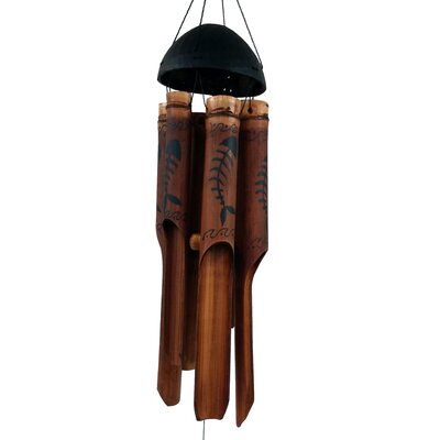 Bone Fish Bamboo Wind Chime -  Cohasset Gifts & Garden, 194