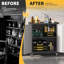 Metal Single Storage Cabinet ( 90cm H x 77cm W x 46cm D)