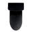 TOTO Glaston Two-Piece Elongated 1.28 GPF WASHLET+ and Auto Flush Ready Universal Height Toilet with SS124 SoftClose Seat, Ebony - MS472124CEF#51-123827054