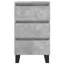 Airo 40cm W Iron Bedside Table-1166563585
