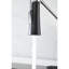 Robinet de cuisine noir mat avec douchette rétractable, acier inoxydable de 1,8 gal / min, distributeur de savon pour évier, robinet d'évier à corrosion, distributeur en acier,