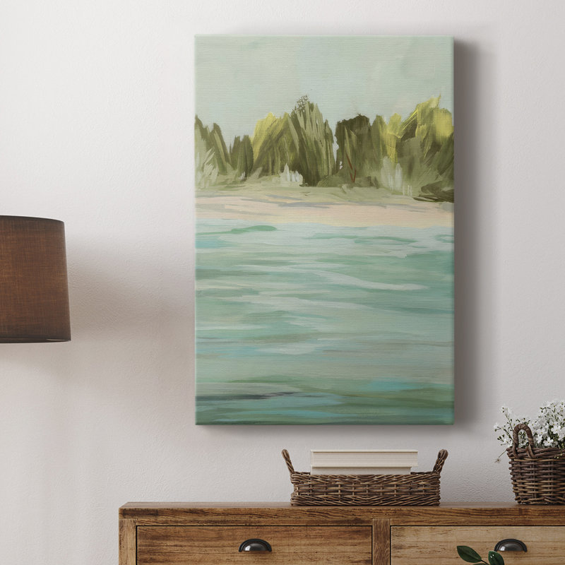 Offshore Horizon II - Cavas enveloppés de galerie, H 48 po x l 32 po