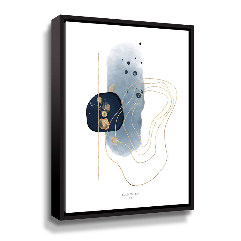 Gold Edition No 3 - galerie, Cadre noir, H 10 po x l 8 po
