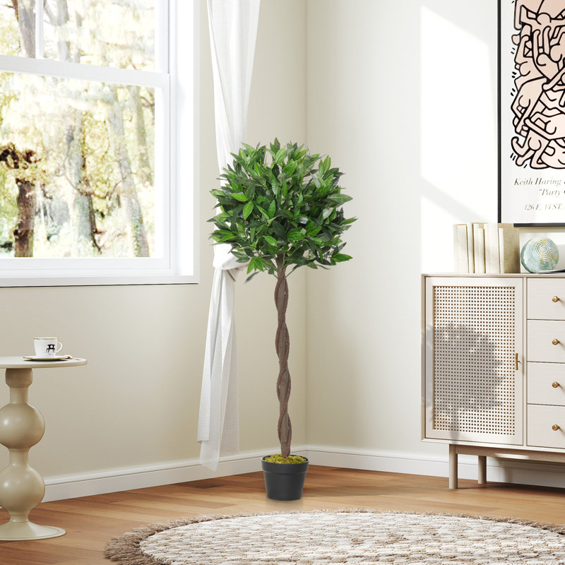 Charleston 120cm Faux Foliage Topiary in Pot