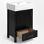 Meuble-lavabo simple 20 po avec comptoir en céramique-1802702309