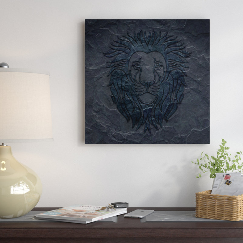 Divide and Conquer, impression sur toile tendue, H 18 po x l 18 po x P 1,5 po, Toile tendue, Pas de tapis