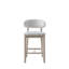Ensemble de 2 tabourets de comptoir de 26 po, tabouret de comptoir moderne Mid-Century, blanc délavé-1908558061-1911620940