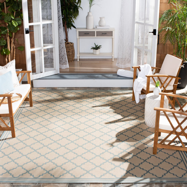 Adler Performance Geometric Indoor/Outdoor Area Rug