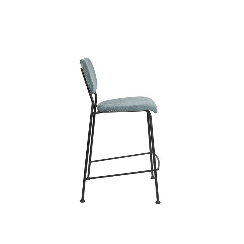 Benson Bar Stool, Gray, Counter Stool (25” Seat Height)