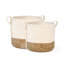 Ensemble de 2 paniers en ruppie maritime