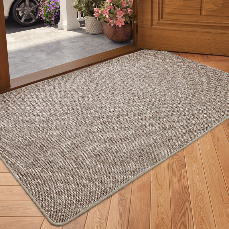 Non-Slip Mother's Day Indoor / Outdoor Doormat, Khaki, 44cm W x 75cm L