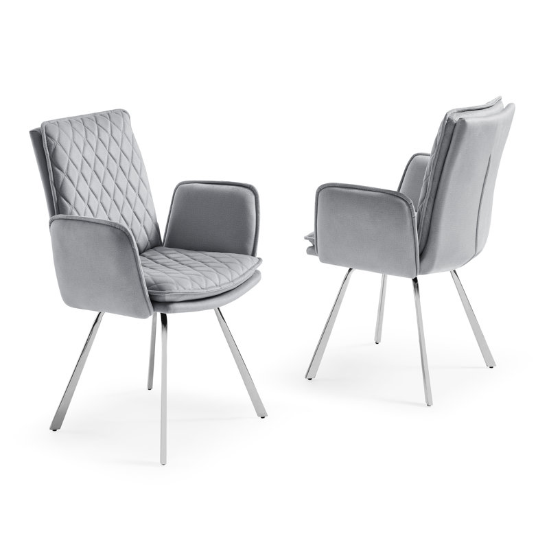 Fauteuil Giacchetto, Bleu, Chrome chrome