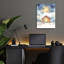  «Silent Night» par Ivan Guaderrama, art mural acrylique, 12 po x 16 po