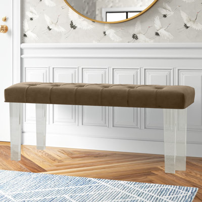 Lupa Polyester Upholstered Bench
