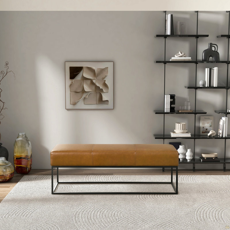 Leather Bench