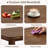 7-Piece Solid Wood Modern Dining Room Table Set Kitchen Table Chairs
