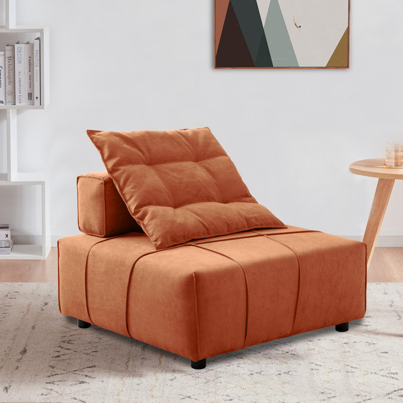 Keynan Upholstered Accent Chair, Caramel
