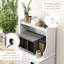 Armoire de cuisine avec - blanc pour une solution de rangement élégante avec four à micro-ondes avec tablette réglable