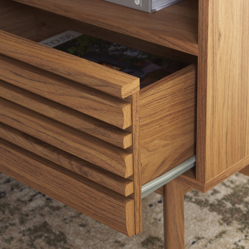 Kunio 21.65'' W Nightstand, Oak