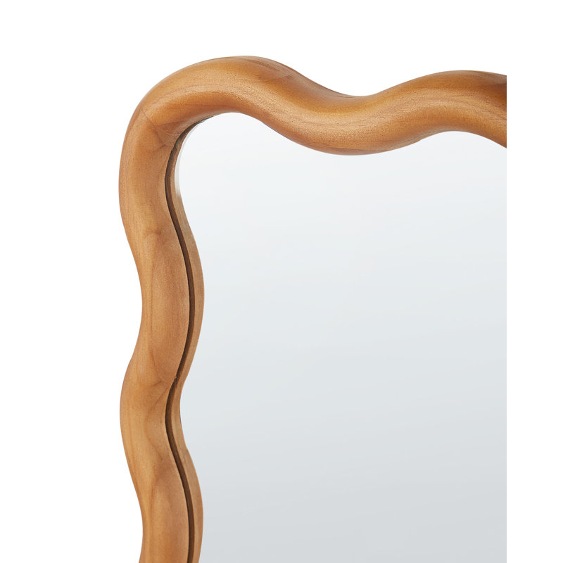 Serinah Solid Wood Irregular Mirror