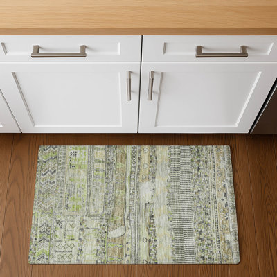 Premium Machine Washable Ashington AMF1835 Stripes Rug