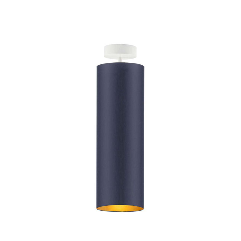 Ashpreet 1 - Light Single Pendant, Navy, White