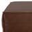 Brody 36"W Vegan Leather Extra Large Square Coffee Table Pouf-1168891354