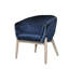 Fauteuil demi-tonneau en velours 28 po Barnes-2026912798