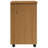 Ladehe MOSS 6-Drawer Chest with Wheels, Solid Pinewood-614696112