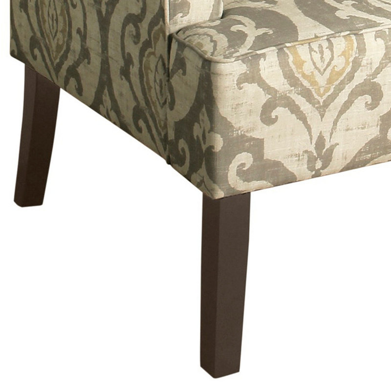 Chaise d'appoint Zaheim, Jaune
